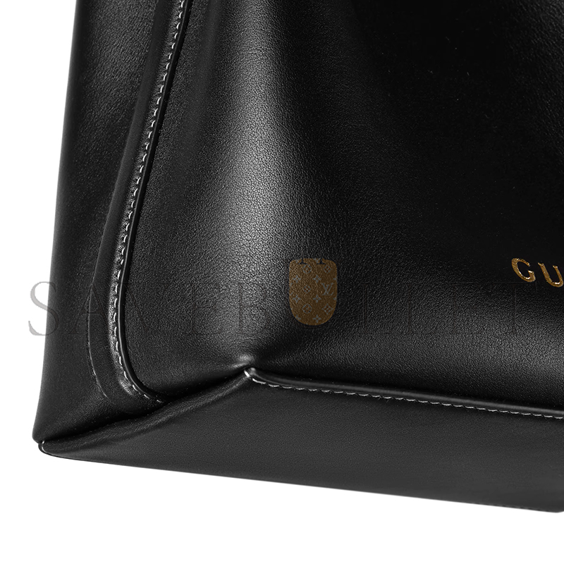 GUCCI GG EMBLEM MINI BUCKET BAG 815118 (19*18*11cm) GUCCI GG EMBLEM MINI BUCKET BAG 815118 (19*18*11cm)